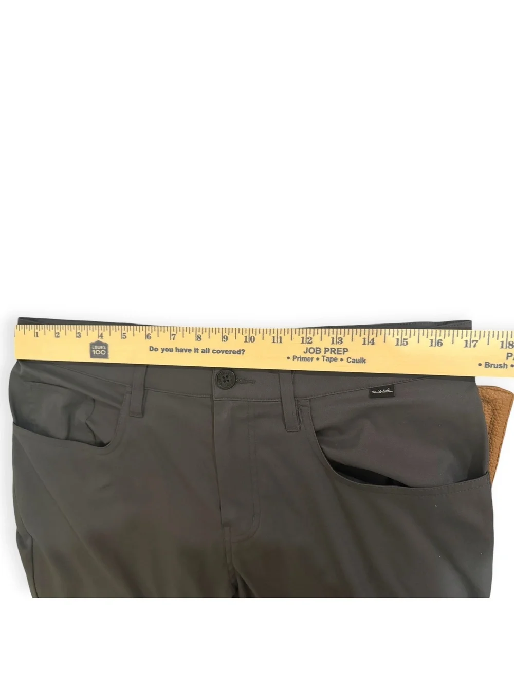TravisMathew Men's Grey Golf Performance Pants 33x32